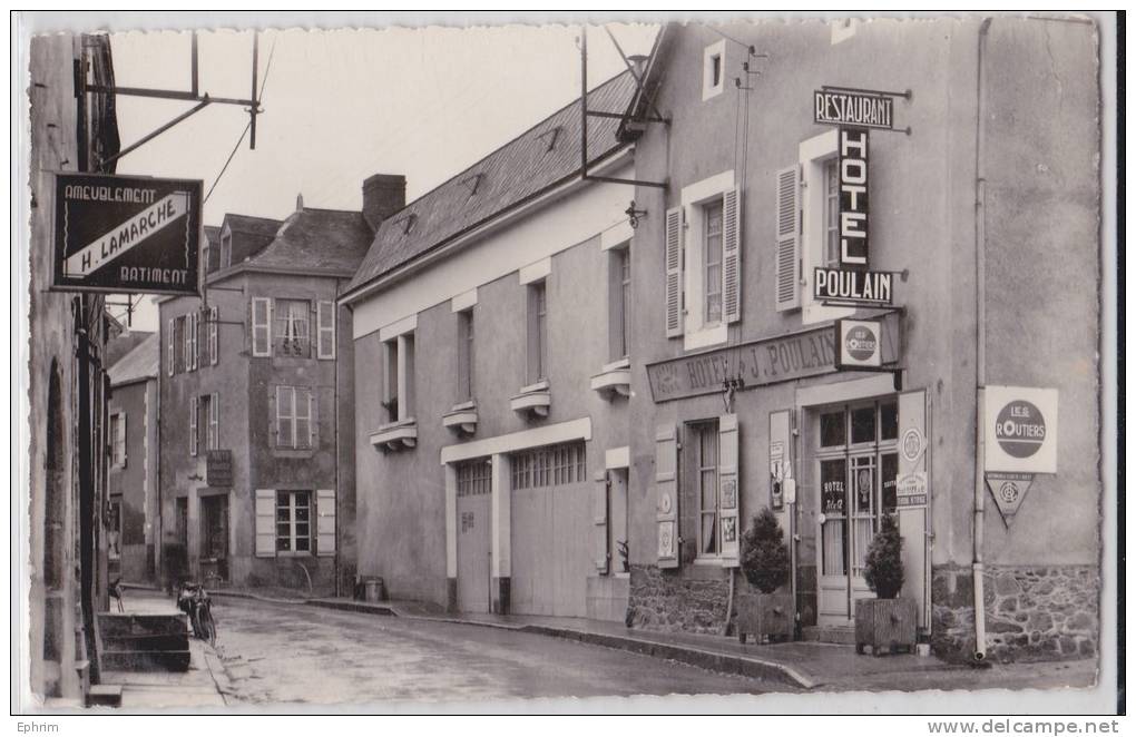 BOURGNEUF-LA-FORÊT - Hôtel Poulain - Andere & Zonder Classificatie