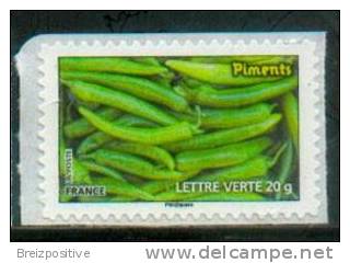 France 2012 - Piments / Hot Peppers - MNH - Groenten