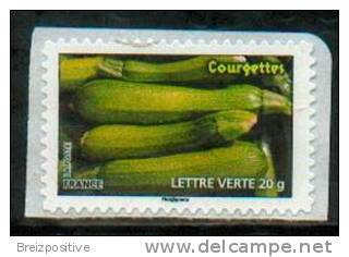 France 2012 - Courgettes / Zucchini - MNH - Légumes