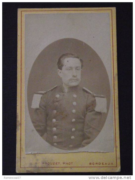 ARMEE FRANCAISE - Section De Commis Et Ouvriers (S.C.O.) - Vers 1870 - Photographie Prouzet, à Bordeaux - Format CDV - War, Military
