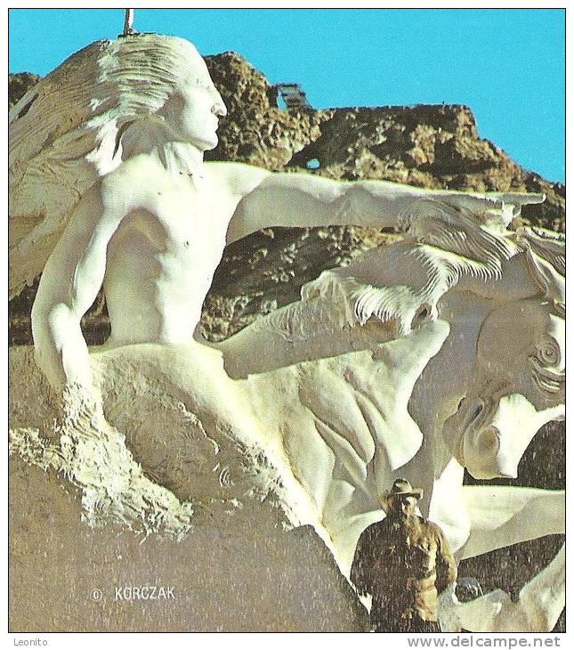 CRAZY HORSE Mountain Memorial Custer South Dakota USA 1978 - Other & Unclassified