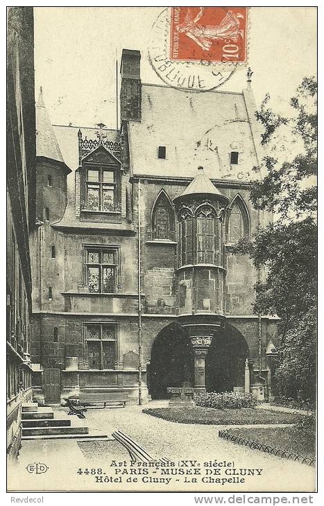 PARIS 19 - Musée De Cluny - Hôtel De Cluny - La Chapelle - Arrondissement: 19