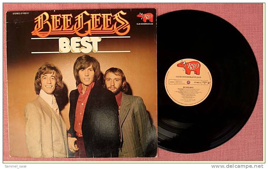 LP  Bee Gees  Best  -  Club Sonderauflage  -  Von RSO  -  27 602-2 - Von 1975 - Disco, Pop