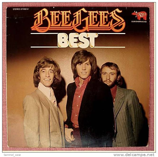 LP  Bee Gees  Best  -  Club Sonderauflage  -  Von RSO  -  27 602-2 - Von 1975 - Disco, Pop