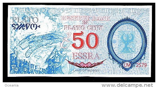 Superb Uncirculated 50 ESSRA Land Of Muggy Banknote.* - Other & Unclassified