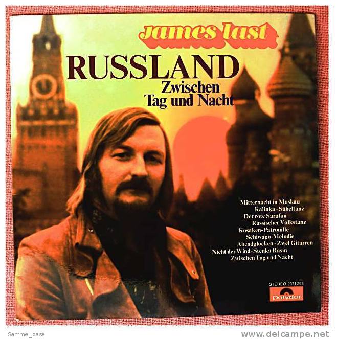 LP ,  James Last  ,  Russland - Zwischen Tag und Nacht  -  von polydor  2371293 - von 1972