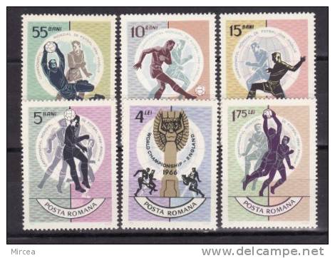 Roumanie - Yv.no. 2254-9, 1966,   Neufs** - Unused Stamps