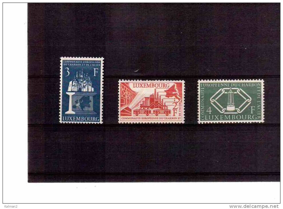 XX3408   -   LUSSEMBURGO      -   SERIE COMPLETA NUOVA**NH   CAT. UNIFICATO Nr. 511/513 - Unused Stamps