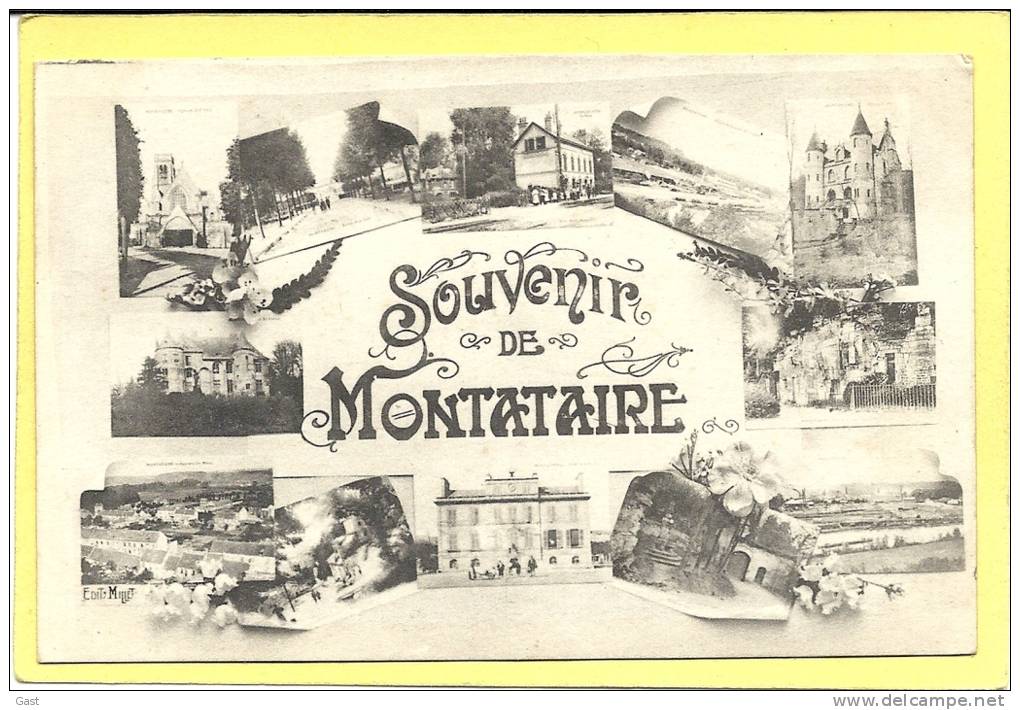 60   MONTATAIRE    SOUVENIR  DE  MONTATAIRE - Montataire