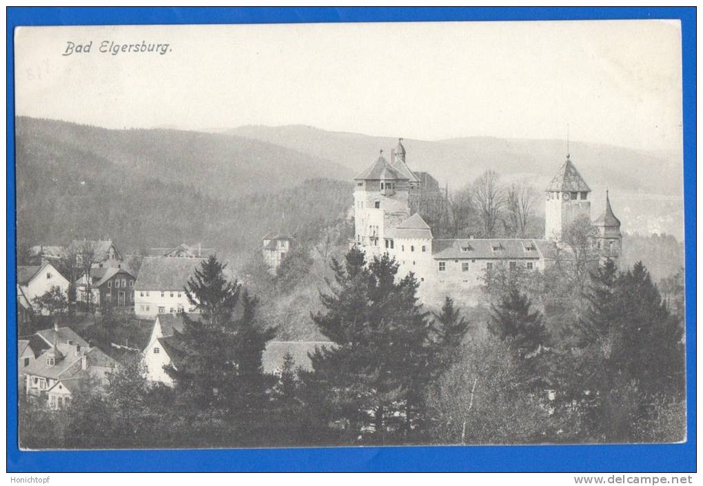 Deutschland; Elgersburg; Panorama; 1911 - Elgersburg