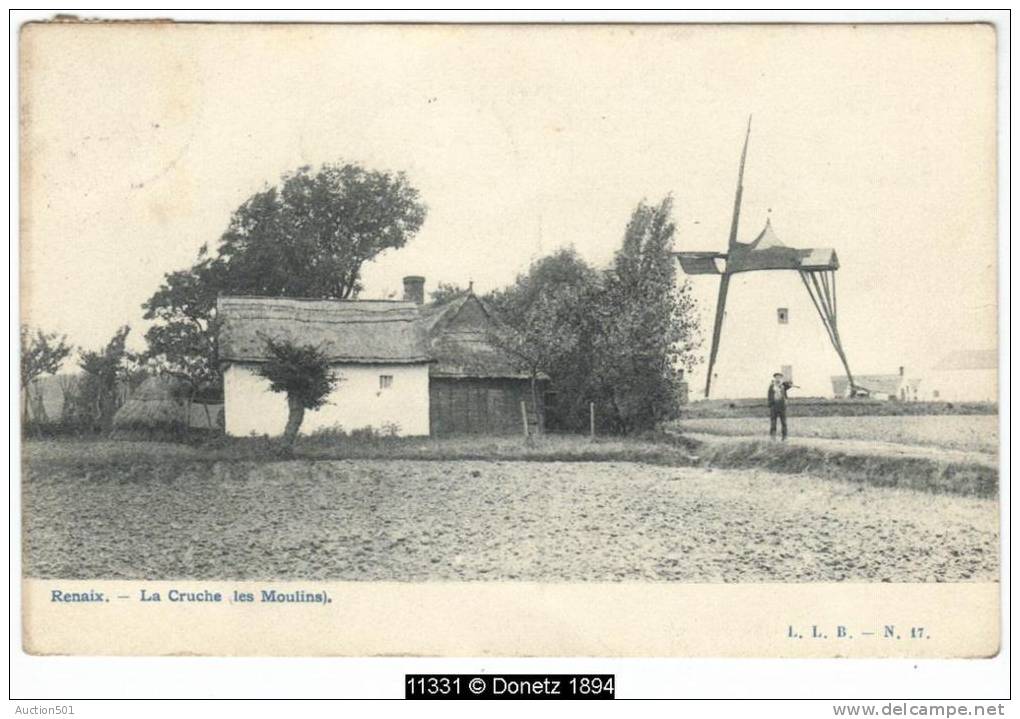 11331g MOULIN - La Cruche - Renaix - 1911 - Ronse