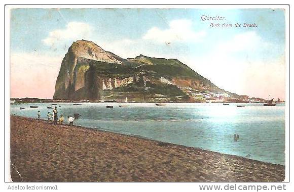 65939)cartolina Illustratoria Gibilterra E Panorama - Gibilterra