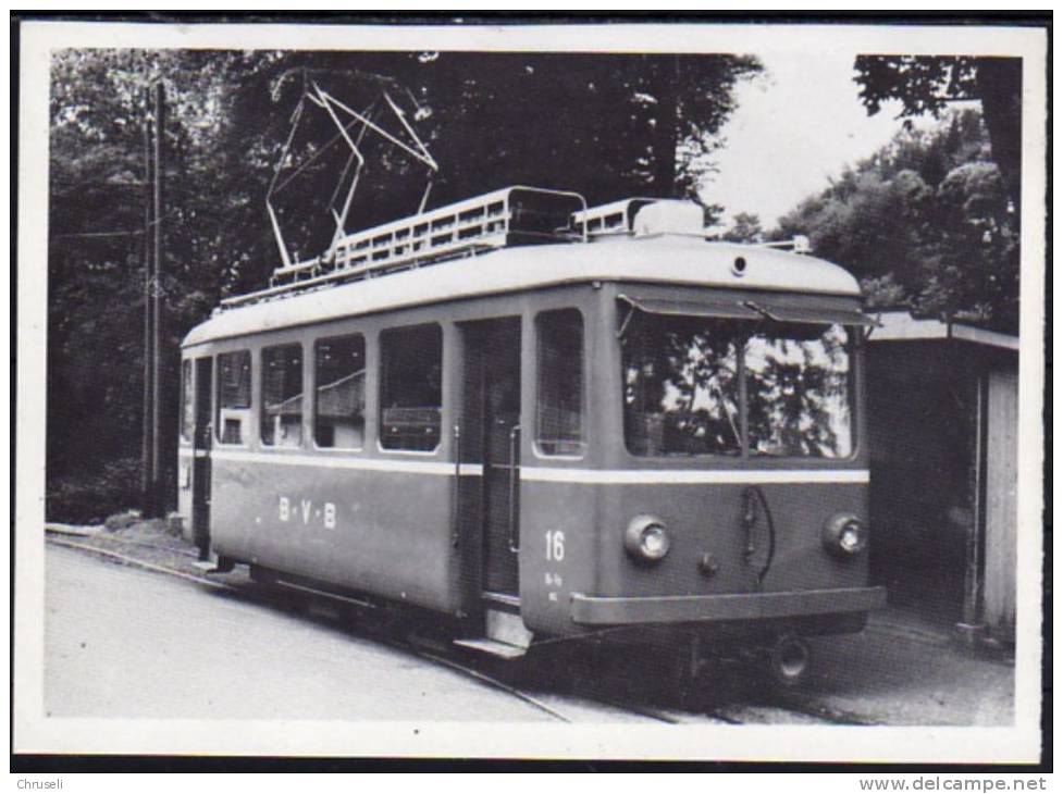 Eisenbahn-Tram-Zug  Bévieux - Zoug