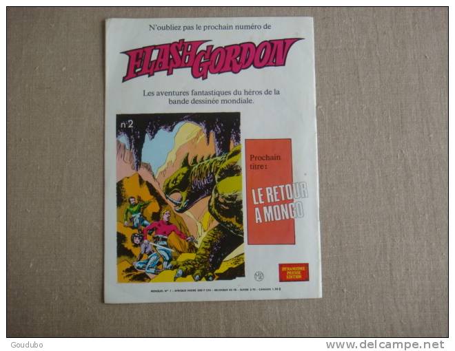 Le Super Géant Flash Gordon N°1 La Planète Mongo  Dynamisme Presse édition .Voir Photos. - Flash