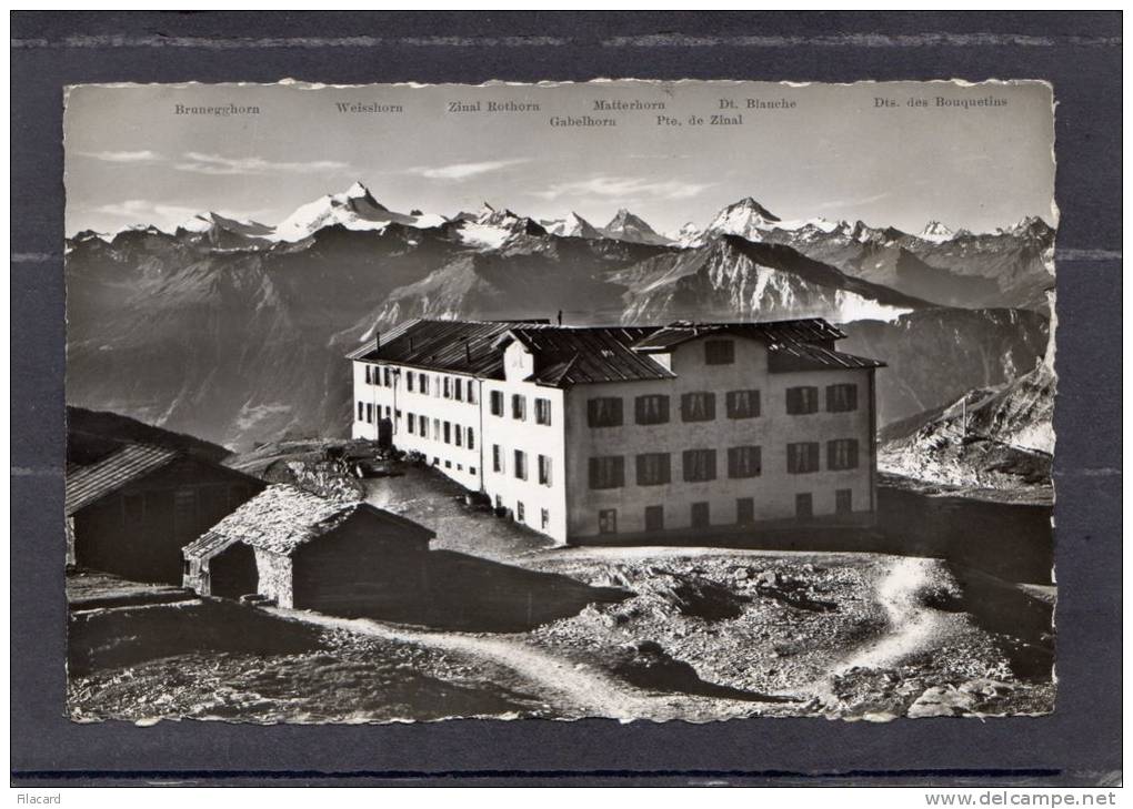 32104   Svizzera,  Hotel  Wildstrubel,  2316 M.,  Gemmipass  Leukerbad- Kandersteg,  VGSB  1950 - Steg