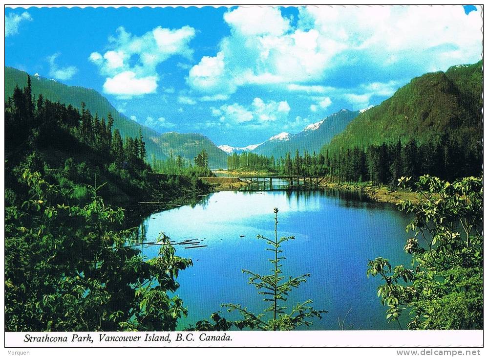 0626. Postal Aerea STRATHCONA PARK (Vancouver) Canada 1999 - Brieven En Documenten