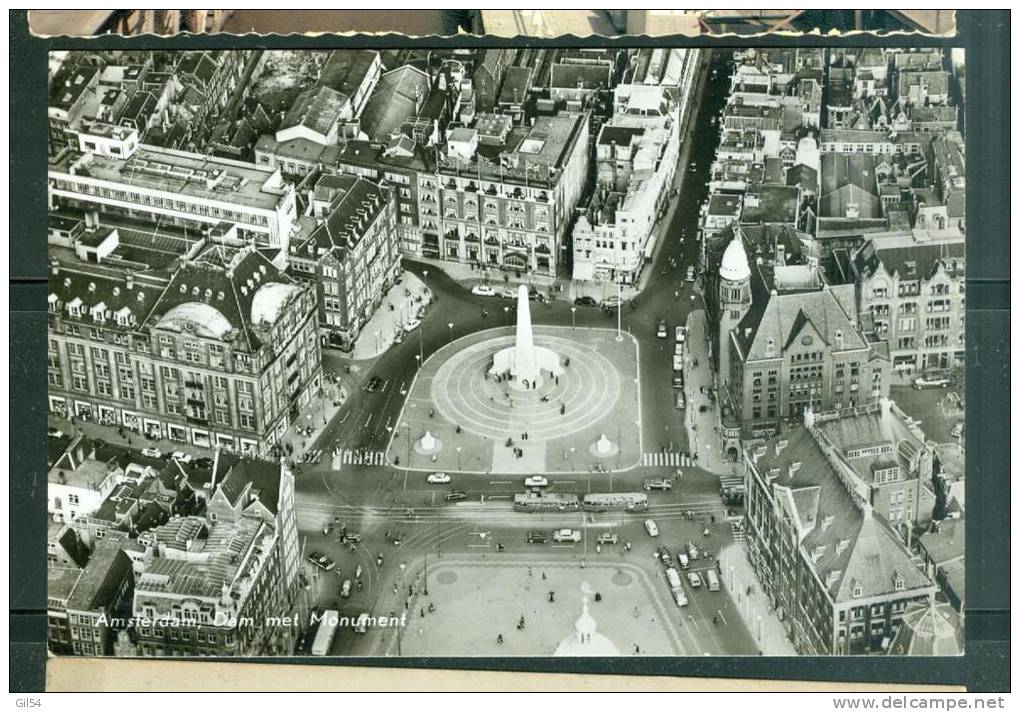 Amsterdam Dam Met Nationaal Monument   - Ud30 - Amsterdam