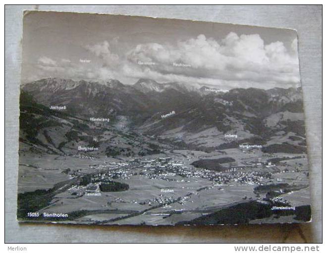 SOnthofen - Imberg - Hindelang - Berghofen - Tannach - Rieden  RPPC  D80937 - Hindelang