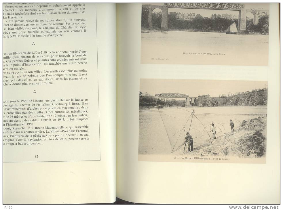 RARE Découverte De La Rance Par Les Cartes Postales " SAINT MALO DINARD DINAN PAR LA RANCE " P.J. YVON - Bretagne