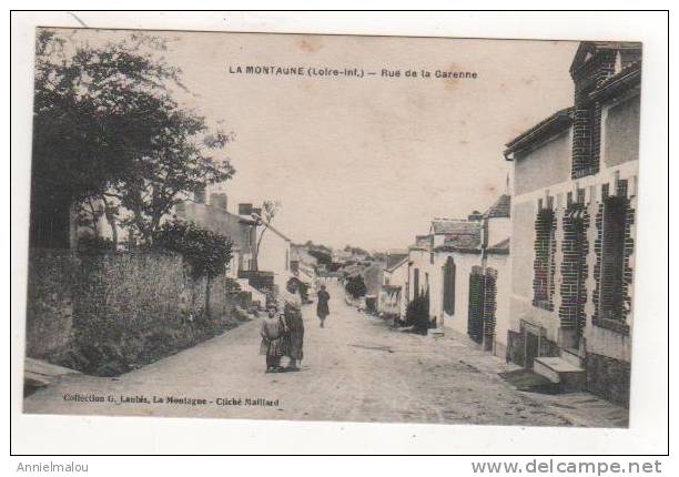 LA MONTAGNE  -  RUE DE LA GARENNE - La Montagne