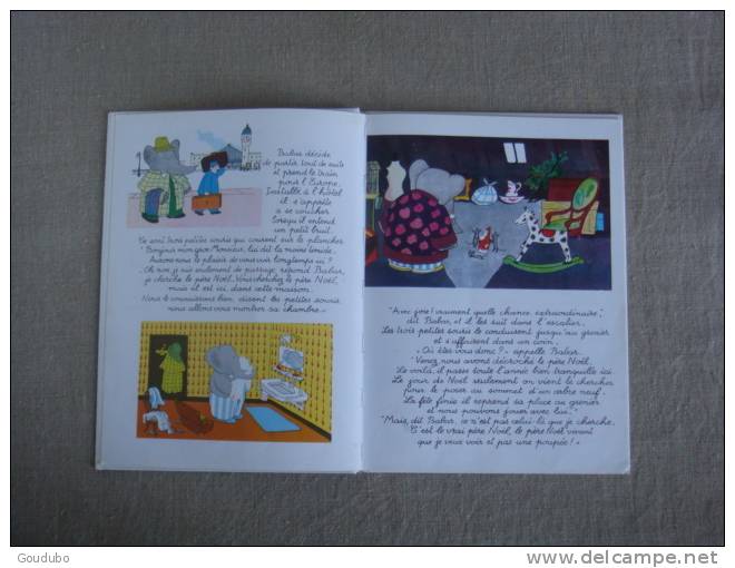 Babar Et Le Père Noël Hachette Jeunesse 1990. Voir Photos. - Autres & Non Classés