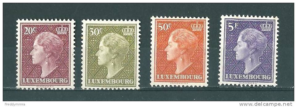 Luxembourg: 544A/ 547 ** - Neufs