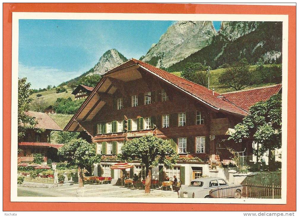 K341, Hotel Simmental , Boltigen, Non Circulée, Petit Trou - Boltigen