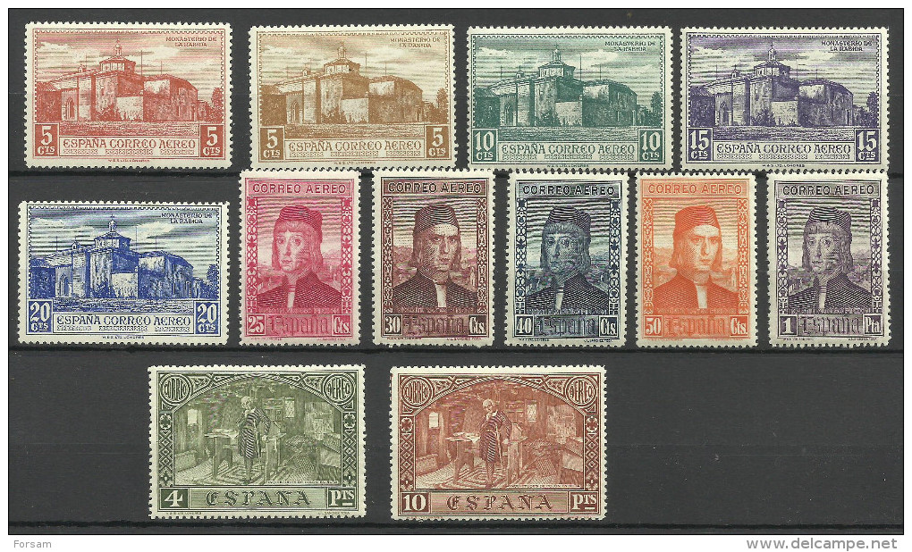 SPAIN..1930..Michel # 518-529...MLH...MiCV - 35 Euro. - Unused Stamps