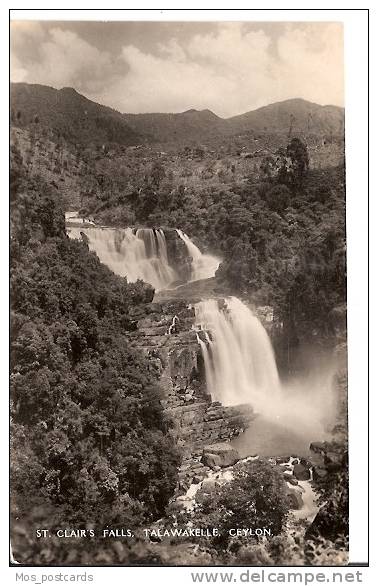 Sri Lanka - St Clair's Falls, Talawakelle, Ceylon     PM1467 - Sri Lanka (Ceylon)