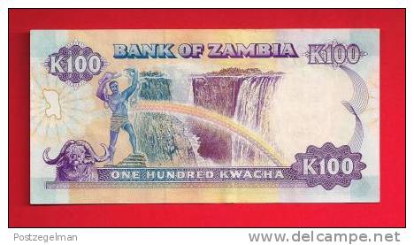 ZAMBIA  ,   Banknote,  Mint UNC. 100 Kwacha KM Nr. - Zambia