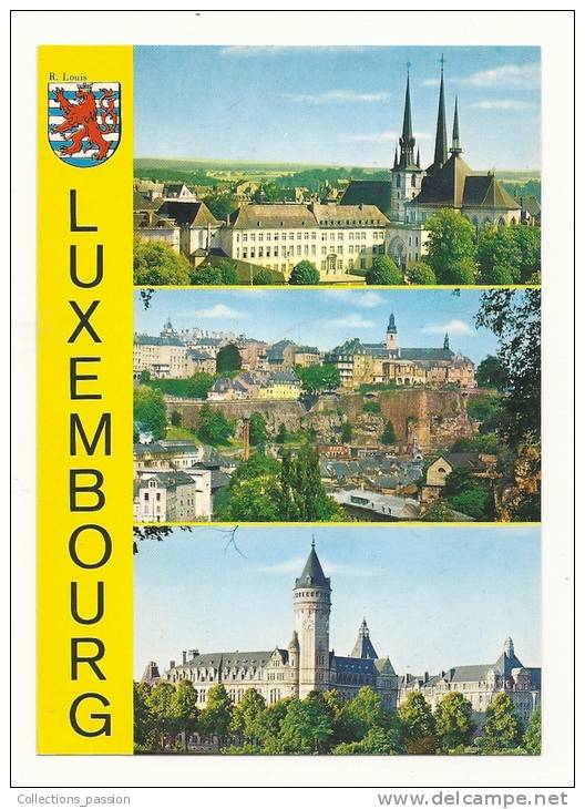 Cp, Luxembourg, Luxembourg Ville, Muti-Vues - Luxembourg - Ville