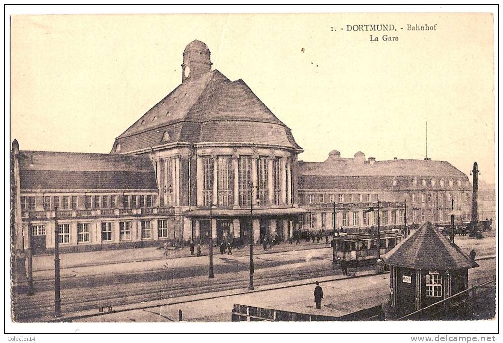 ALLEMAGNE     DORTMUND GARE 1929 - Dortmund