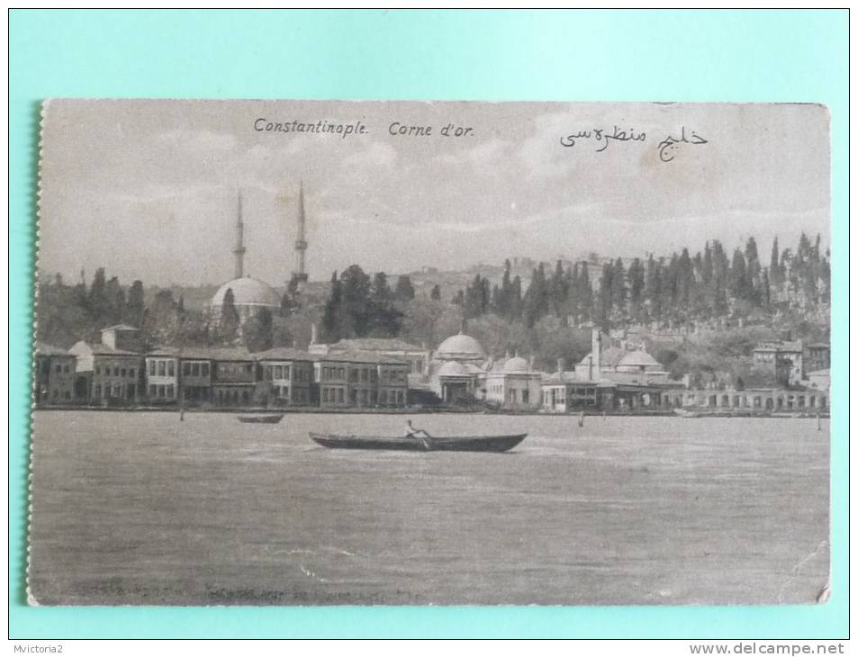 CONSTANTINOPLE - La CORNE D'OR - Turquie