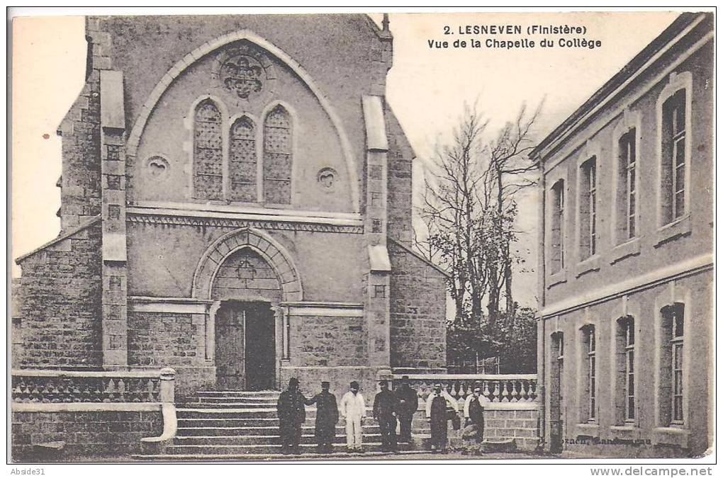 LESNEVEN - Vue De La Chapelle Du Collège - Lesneven