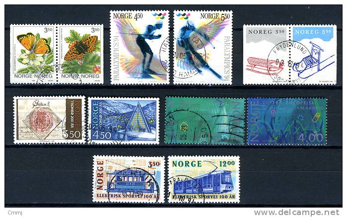1994. NORVEGIA - NORGE - NORWAY - Mi. 1143/44-1152/53-1154/55-1159/60-1163/64-1170/71- USED - CAN CHOOSE. READ NOTE - Used Stamps