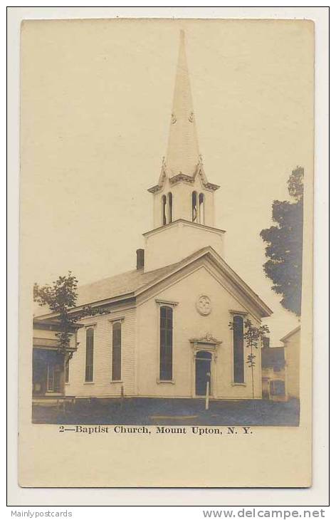 Baptist Church, Mount Upton, N.Y. - UB - Other & Unclassified