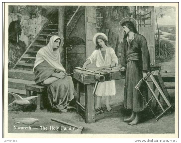 Israel, Nazareth, The Holy Family, Mini Photo Snap Card [11732] - Other & Unclassified