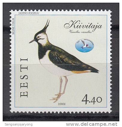 Bird (Oiseau), Estonia Sc413 Lapwing - Albatros