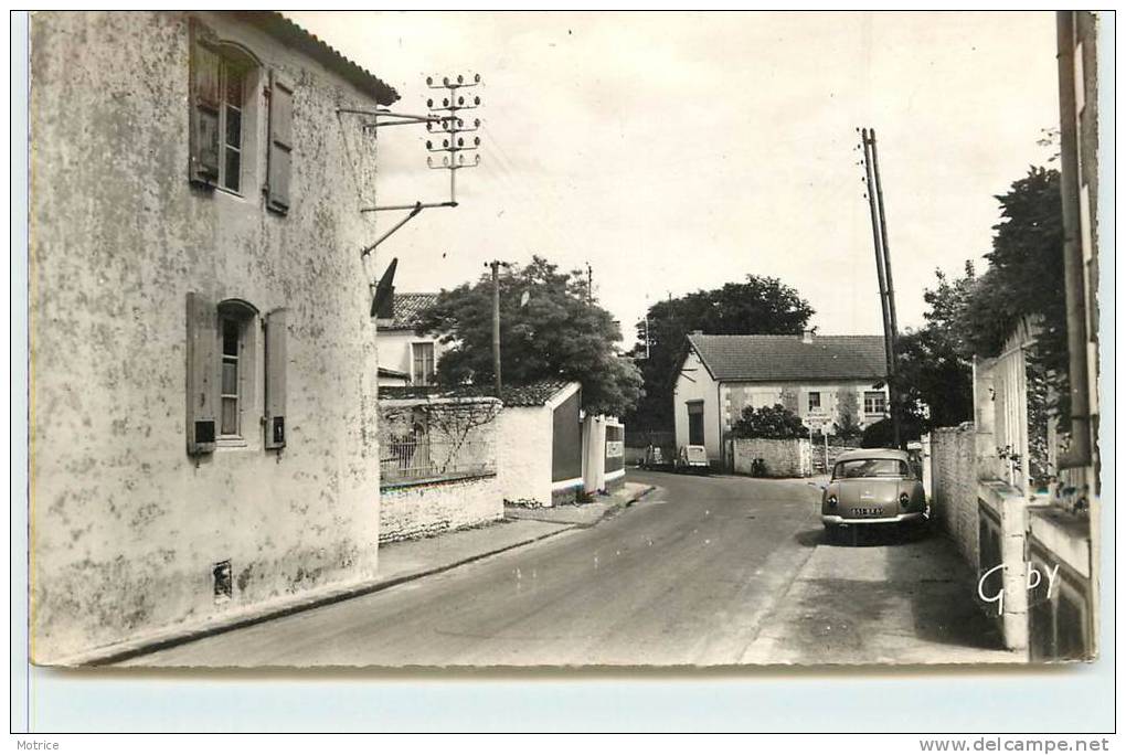 CHAMPAGNE LES MARAIS  -  Rue Principale. - Autres & Non Classés