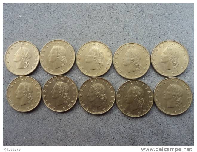 ITALIA  REPUBBLICA  -  LOTTO  MONETE  20£.  ANNI  DIVERSI  ( 1971  E  1974 ) - - 20 Lire