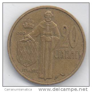 MONACO 20 CENTIMES 1962 - 1960-2001 Francos Nuevos