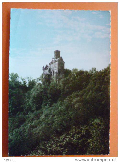 E1-allemagne-saxe-le Chateau De Lichtenstein--karte Photo - Lichtenstein