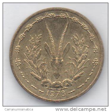 AFRICA OCCIDENTALE 25 FRANCS 1978 - Altri – Africa