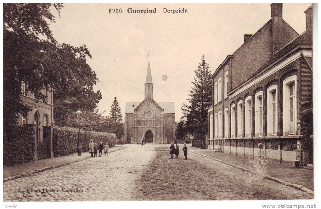 GOOREIND   Dorpszicht 1928 - Wuustwezel