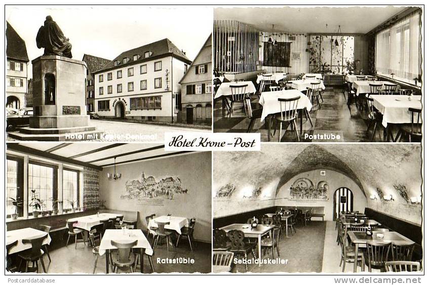 Hotel Krone - Post - Weil Der Stadt - & Hotel - Weil Der Stadt