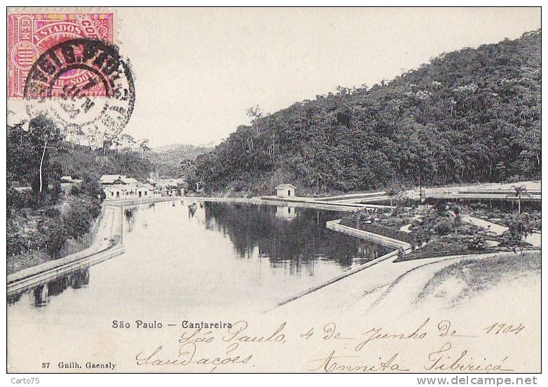 Amérique - Brésil - Sao Paulo - Post Mark - São Paulo