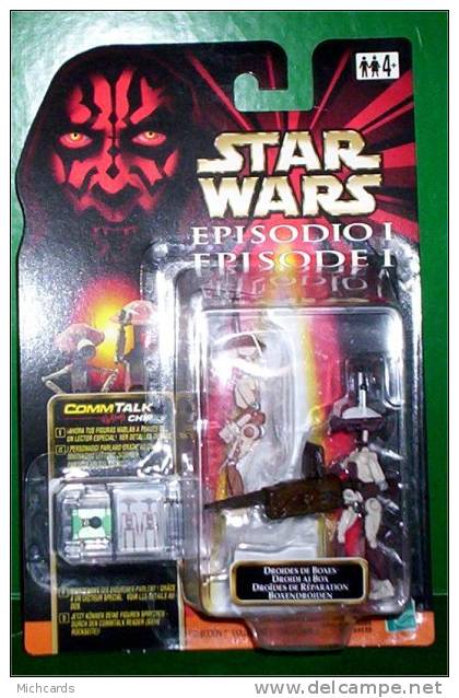 Figurine Star Wars Collection 2 - DROIDES DE REPARATION - Ref.84095 - 84129  (Neuf Sous Blister) - Episodio I