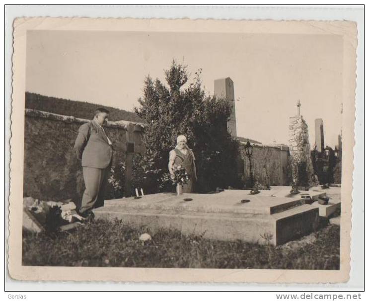 Austria - Voslau - 1936 - Friedhof - Cemetery - Baden Bei Wien