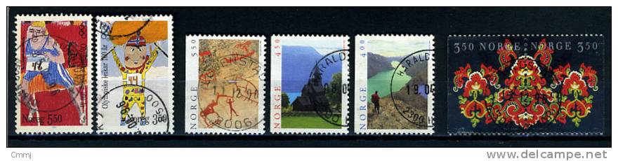 1996. NORVEGIA - NORGE - NORWAY - Mi. 1206/07- 1208/10-1228/29 - USED - CAN CHOOSE. READ NOTE - Gebraucht