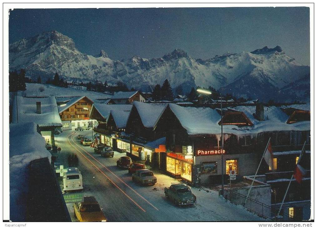 R :  Suisse : VILLARS    :  Vue  (  Paharmacie ) - Villars-les-Moines